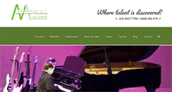 Desktop Screenshot of nationalmusicschool.com.au